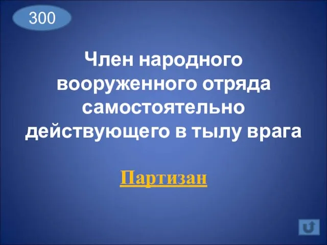 Член народного вооруженного отряда самостоятельно действующего в тылу врага Партизан 300