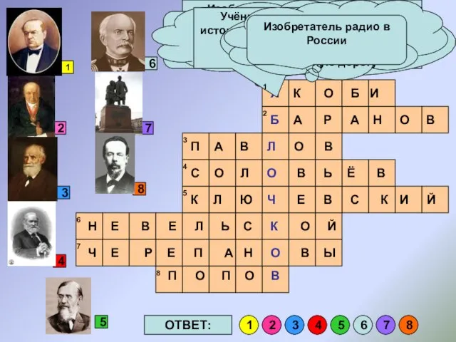 1 2 3 2 1 3 4 5 6 7 8 Изобретатель