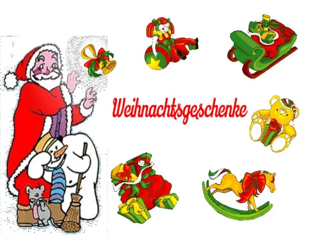 Weihnachtsgeschenke