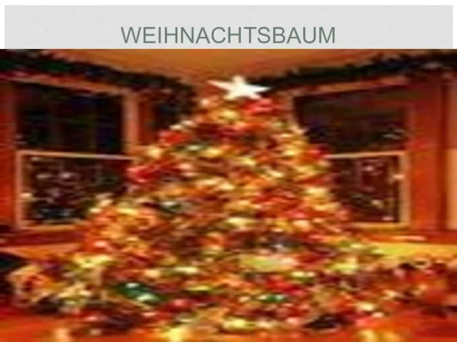 WEIHNACHTSBAUM