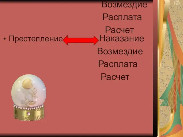 Престепление Наказание Возмездие Расплата Расчет Престепление Наказание Возмездие Расплата Расчет