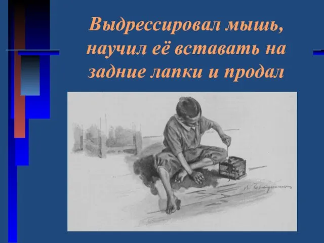 Выдрессировал мышь, научил её вставать на задние лапки и продал