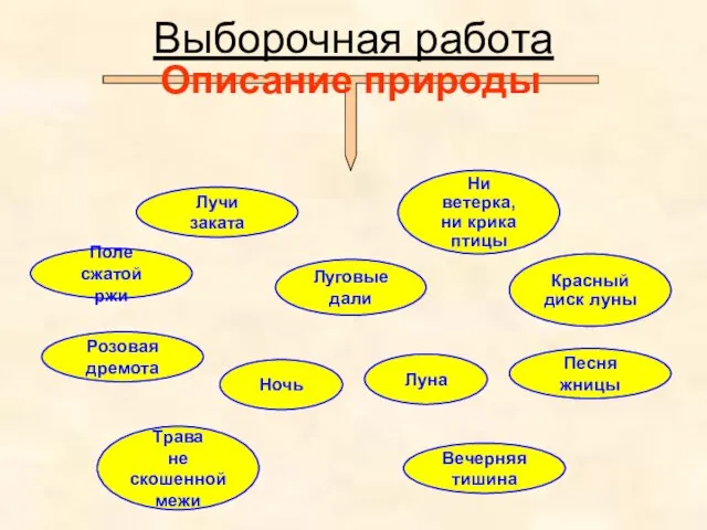 Лучи заката Поле сжатой ржи Розовая дремота Трава не скошенной межи Ни