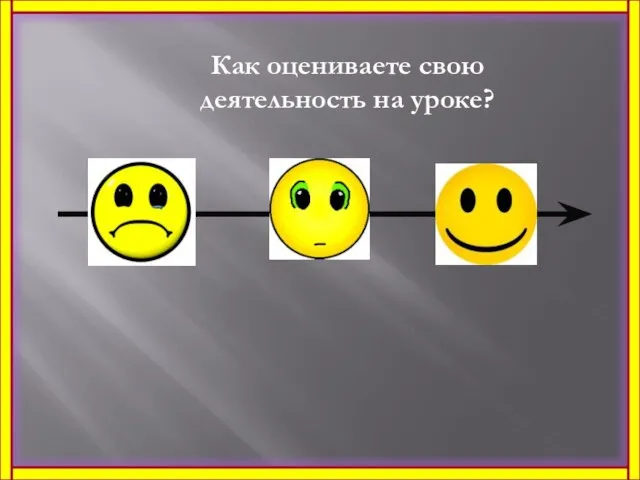 Как оцениваете свою деятельность на уроке?