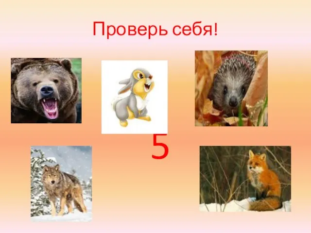 Проверь себя! 5