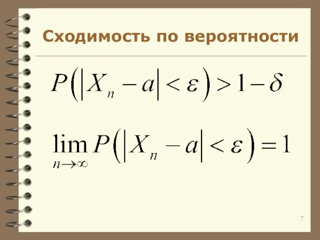 Сходимость по вероятности