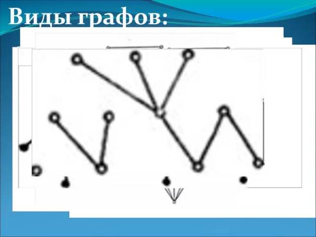 1) Нулевой граф 2) Неполный граф 3) Полный граф 4) Несвязный граф