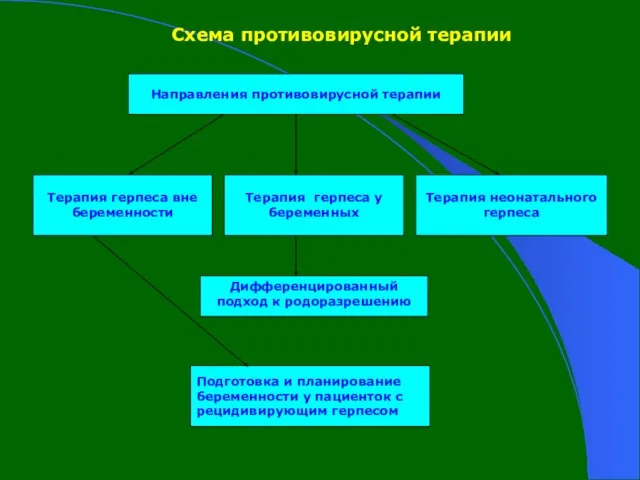 Схема противовирусной терапии