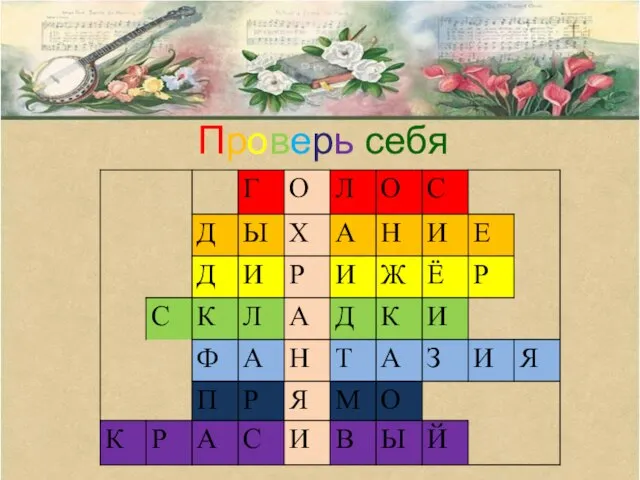 Проверь себя