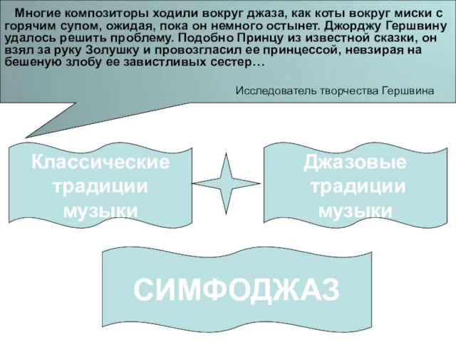 Многие композиторы ходили вокруг джаза, как коты вокруг миски с горячим супом,