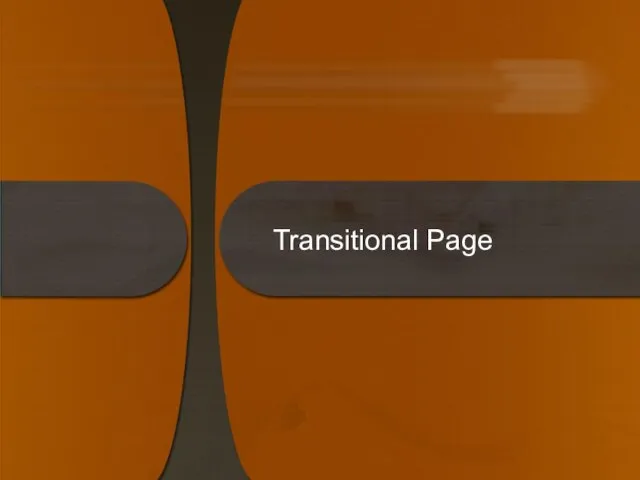 Transitional Page