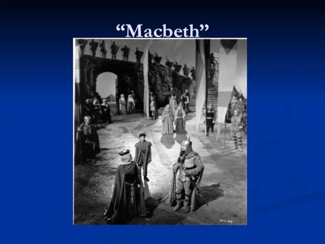 “Macbeth”