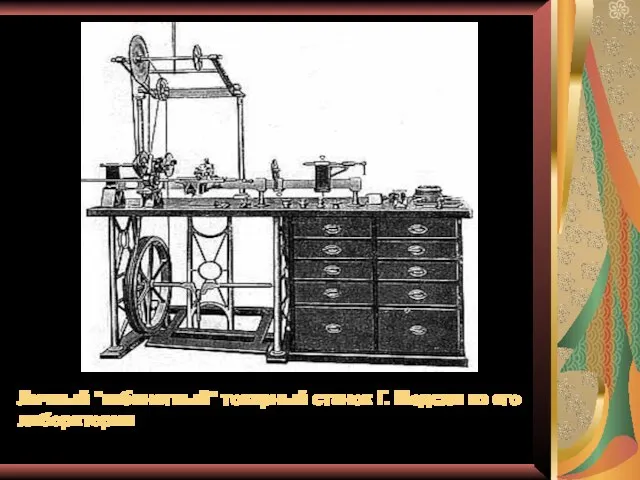 Личный "кабинетный" токарный станок Г. Модсли из его лаборатории