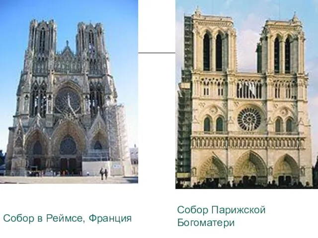 Собор в Реймсе, Франция Собор Парижской Богоматери