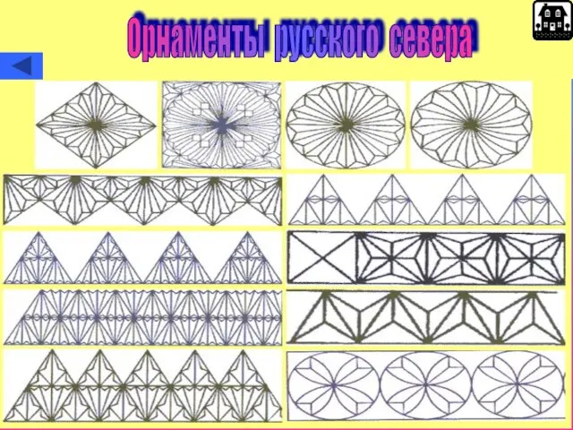 Орнаменты русского севера