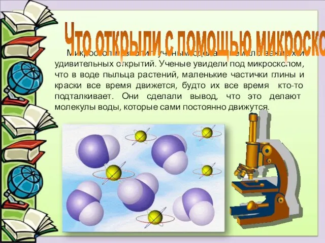 Микроскоп позволил ученым сделать немало важных и удивительных открытий. Ученые увидели под