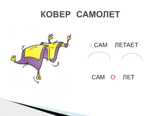 КОВЕР САМОЛЕТ САМ ЛЕТАЕТ САМ О ЛЕТ