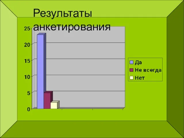 Результаты анкетирования