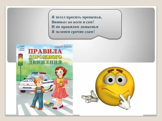 Я хотел просить прощенья, Виноват во всем я сам! И по правилам