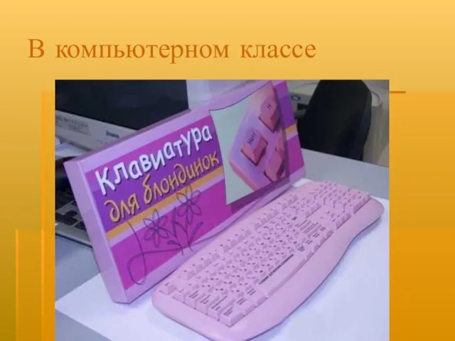 В компьютерном классе