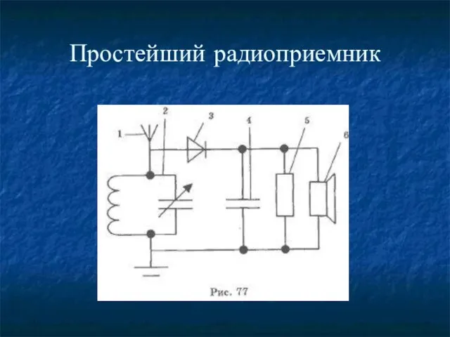 Простейший радиоприемник