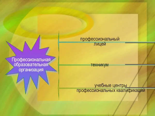 профессиональный лицей техникум учебные центры профессиональных квалификаций Профессиональная образовательная организация