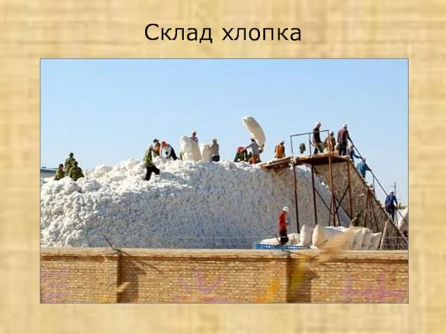 Склад хлопка