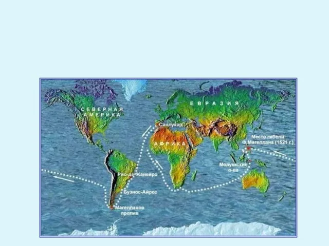 Первое кругосветное путешествие Фердинанда Магеллана