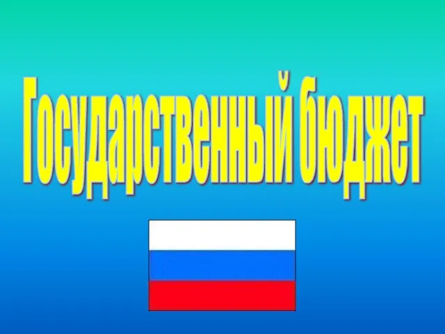 Государственный бюджет