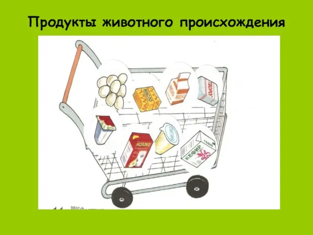 Продукты животного происхождения