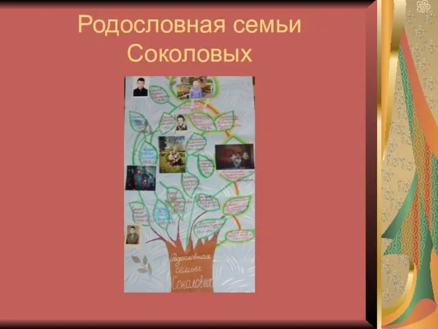 Родословная семьи Соколовых