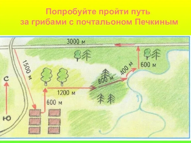 Попробуйте пройти путь за грибами с почтальоном Печкиным