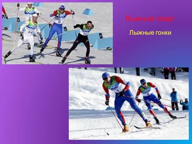 Лыжный спорт Лыжные гонки