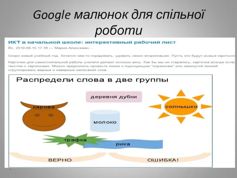 Google малюнок для спільної роботи .