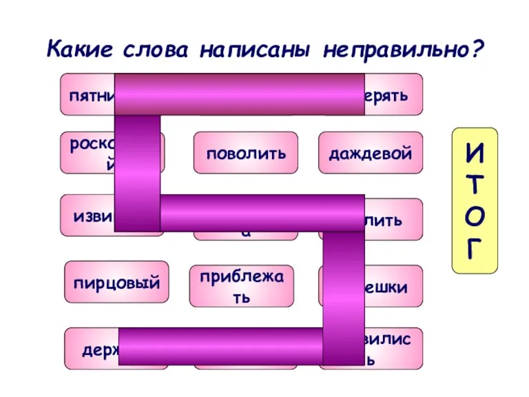 Какие слова написаны неправильно? пятнистый доверять поволить даждевой извинить роскошный жалеть пирцовый