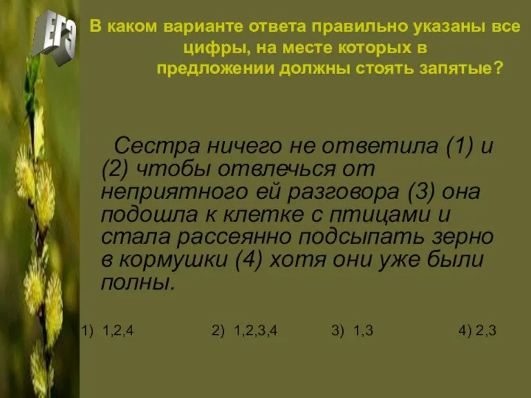 В каком варианте ответа правильно указаны все цифры, на месте которых в