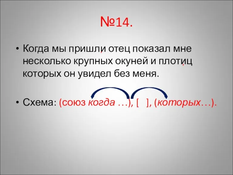 №14. Когда мы пришли отец показал мне несколько крупных окуней и плотиц