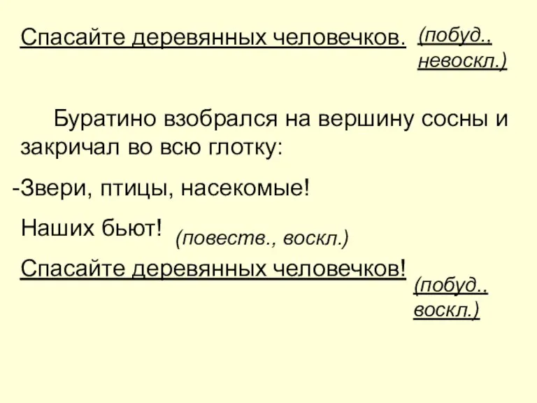 Спасайте деревянных человечков. Буратино взобрался на вершину сосны и закричал во всю