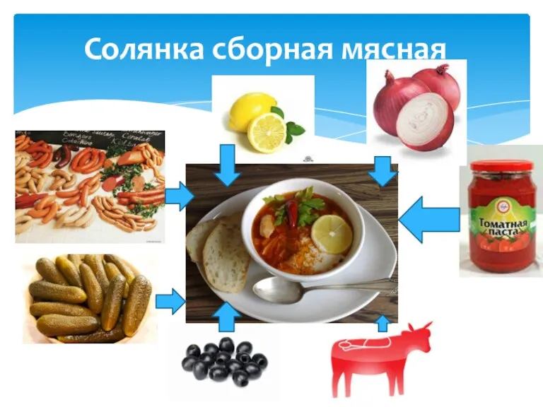 Солянка сборная мясная