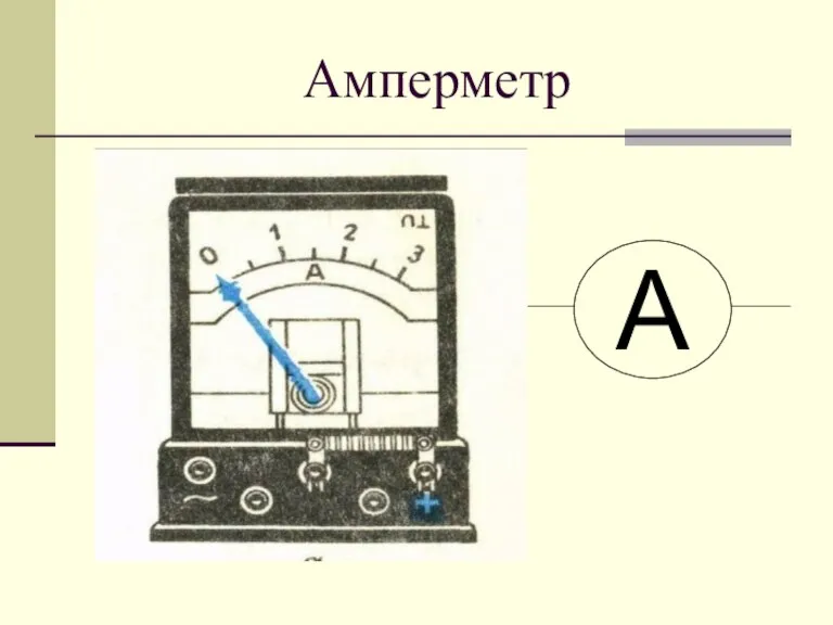 Амперметр А