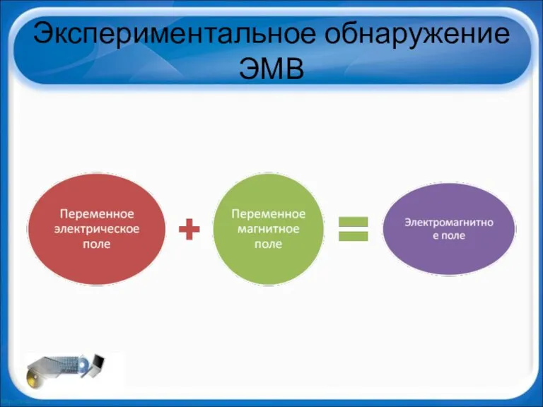 Экспериментальное обнаружение ЭМВ