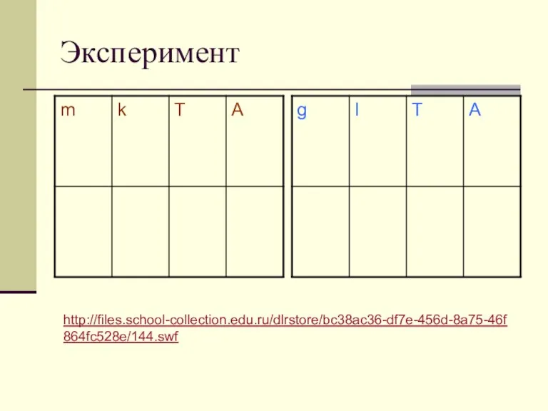 Эксперимент http://files.school-collection.edu.ru/dlrstore/bc38ac36-df7e-456d-8a75-46f864fc528e/144.swf