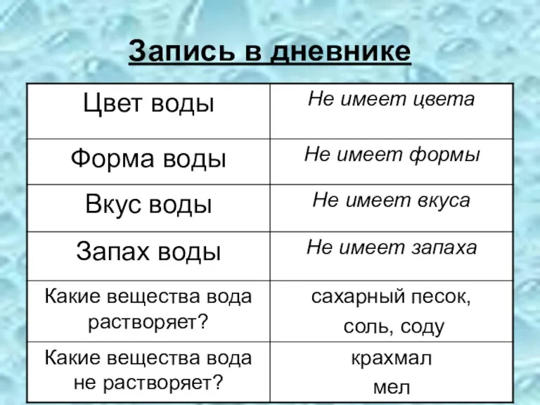 Запись в дневнике