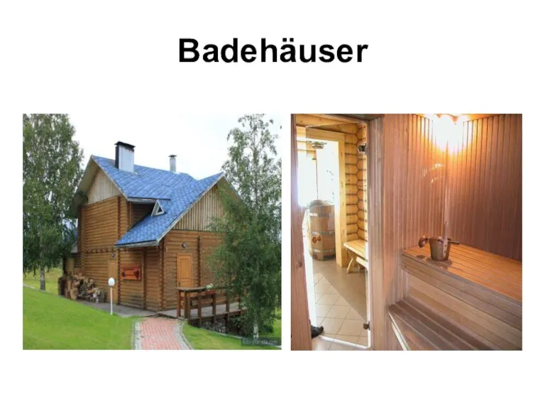 Badehäuser