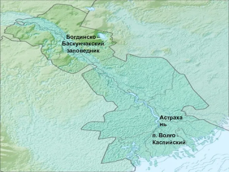 Богдинско – Баскунчакский заповедник Астрахань п. Волго - Каспийский