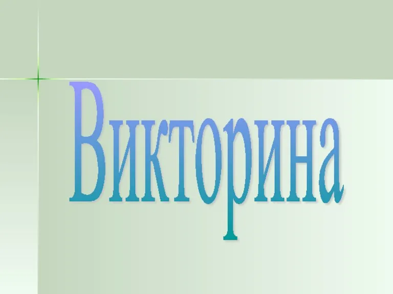 Викторина