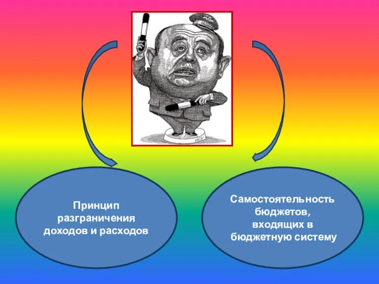 Основные принципы организации бюджетной системы Принцип разграничения доходов и расходов Самостоятельность бюджетов, входящих в бюджетную систему