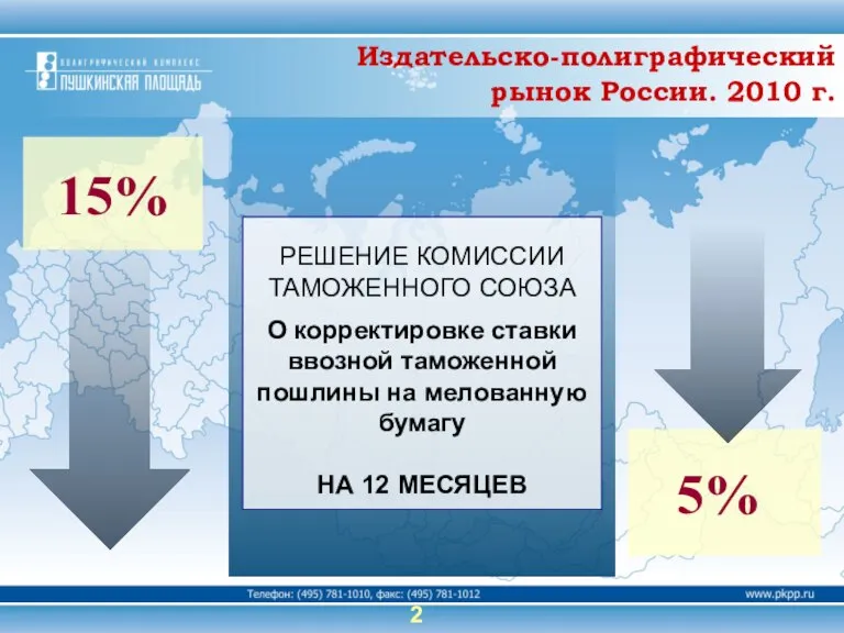 2 РЕШЕНИЕ КОМИССИИ ТАМОЖЕННОГО СОЮЗА О корректировке ставки ввозной таможенной пошлины на