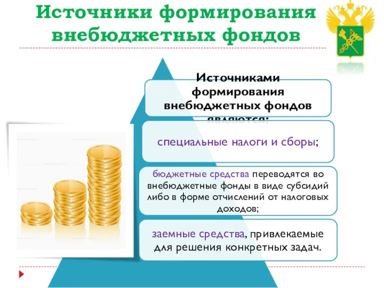 Источники формирования внебюджетных фондов