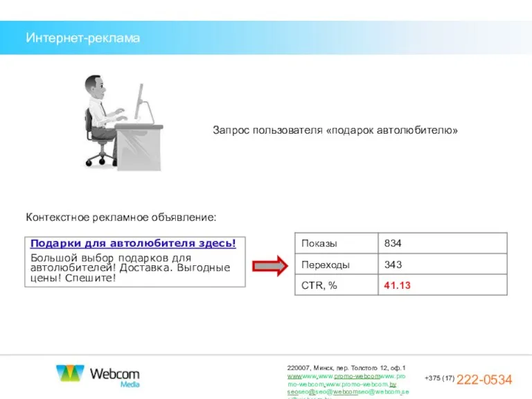 Интернет-реклама Подарки для автолюбителя здесь! Большой выбор подарков для автолюбителей! Доставка. Выгодные